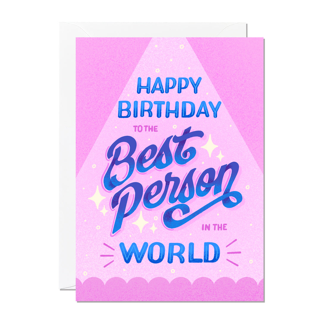 in　Ricicle　Birthday　The　World　Card　Cards　Best　Person